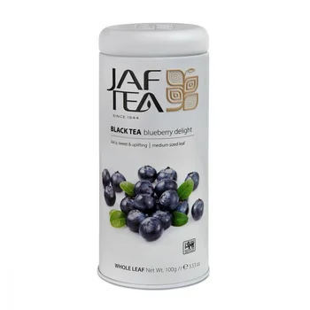 

Tea Jaf tea "blueberry delight", black with blueberries, 100 gr