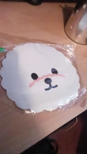 Alfombrilla de ratón con diseño de nube sonriente para ordenador, alfombrilla de ratón con diseño creativo de aguacate, con personalidad japonesa, envío directo