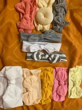 3 unids/lote Nylon sólido bebé diadema arco diademas para niños lindos indio turbante anudado de conejo de algodón Niños Accesorios para el pelo
