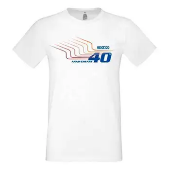 

T-shirt 40Th Sparco TG. S White
