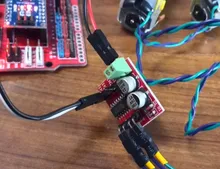 Módulo controlador de Motor PWM, velocidad Dual, Motor paso a paso de puente H, 1.5A, 2 vías, MX1508 DC, 5 uds., L298N