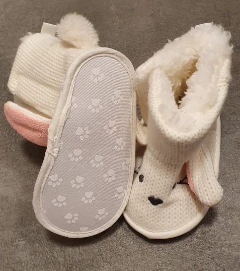 Baby Winter Boots Infant Toddler Newborn Cute Cartoon Bear Shoes Girls Boys First Walkers Super Keep Warm Snowfield Booties Boot photo review