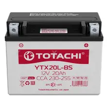 АКБ TOTACHI MOTO YTX20L-BS 20 а/ч L