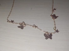 Gargantilla de mariposa de LATS para mujer, Collar llamativo con cadena de color dorado, mejores joyas brillantes para fiesta, novedad de 2020