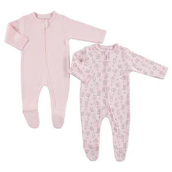 

ebebek HelloBaby Summer Baby Basic Romper 2 pcs
