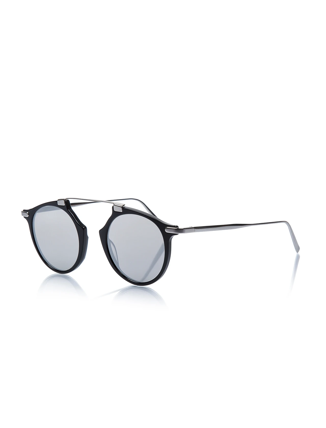 

Unisex sunglasses msd 9009 b2a bone black organic round round 48-25-140 massada