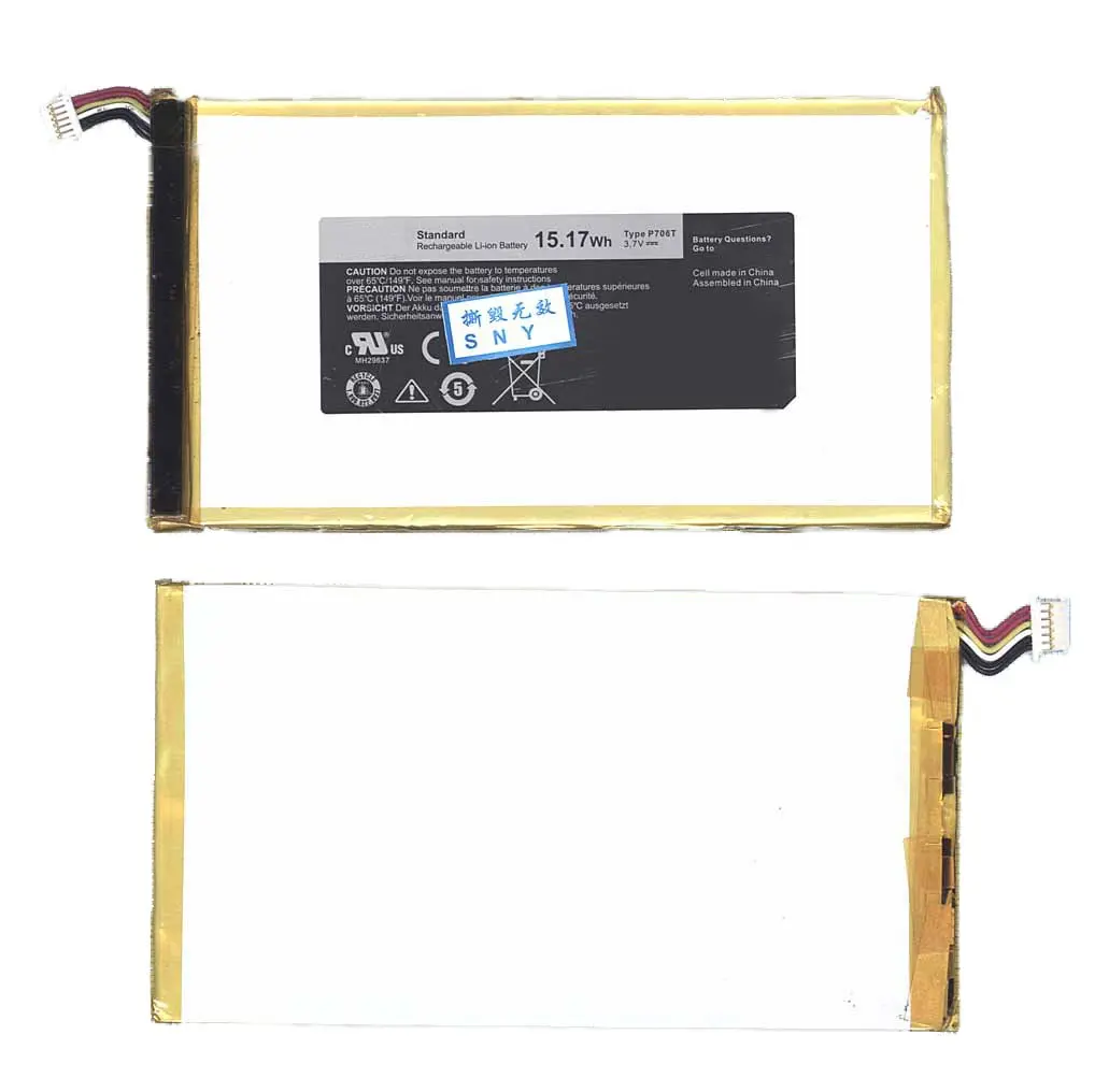Аккумулятор P706T для Dell Venue 7 8 3.7 V 15.17Wh | Мобильные телефоны и аксессуары