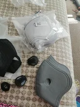 Máscara filtro facial de carbón activado para ciclismo, Mascarilla lavable, 10 unidades