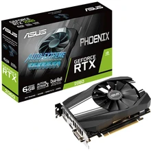 Видеокарта ASUS Phoenix nVidia GeForce RTX 2060 1710MHz 6144MB 14000MHz 192 bit RTL [PH-RTX2060-6G]