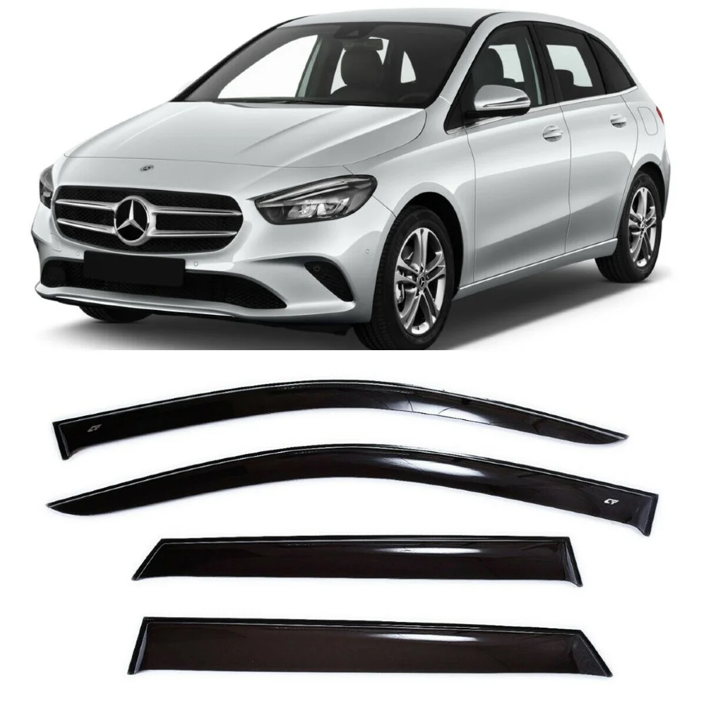 Дефлекторы окон Cobra Tuning M36619 на авто Mercedes Benz B-сlass (W247) 2019- н.в 4 шт./комп. ветровики от