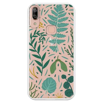 

Stand case costume drawing Leaves WP022 for Vsmart Active 1 Plus