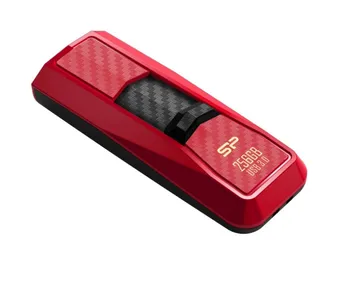 

Flash drive 64GB Silicon power blaze b50. USB 3.0. Red (sp064gbuf3b50v1r)