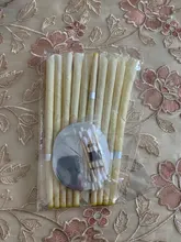 Velas de oídos para la eliminación de cera de los oídos, vela cónica de relajación Natural, propóleos, fragancia de terapia de Indiana, 10 Uds.