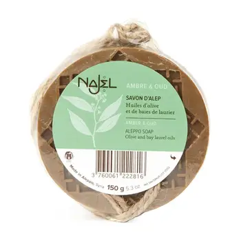 

Aleppo soap dish flavored with AMBAR and OUD