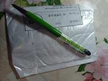 Bolígrafo de cristal creativa, bolígrafo de diamante bolígrafos de papelería, bolígrafo táctil, 11 colores, negro aceitoso, 1 Uds./venta