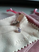 Collar de plata de ley 925 con Zirconia, Pez transparente Invisible, bisutería, S-N52