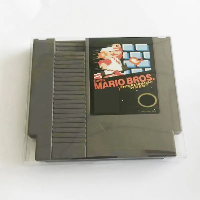 Caixa Protetora para Nintendo Nes Cartucho de Jogos Customizado Capa de Plástico Transparente - Image 4