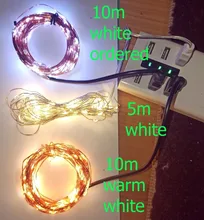 Fairy-Lights Remote-Control-Timer Twinkle-String Battery-Operated 100LED 8-Modes