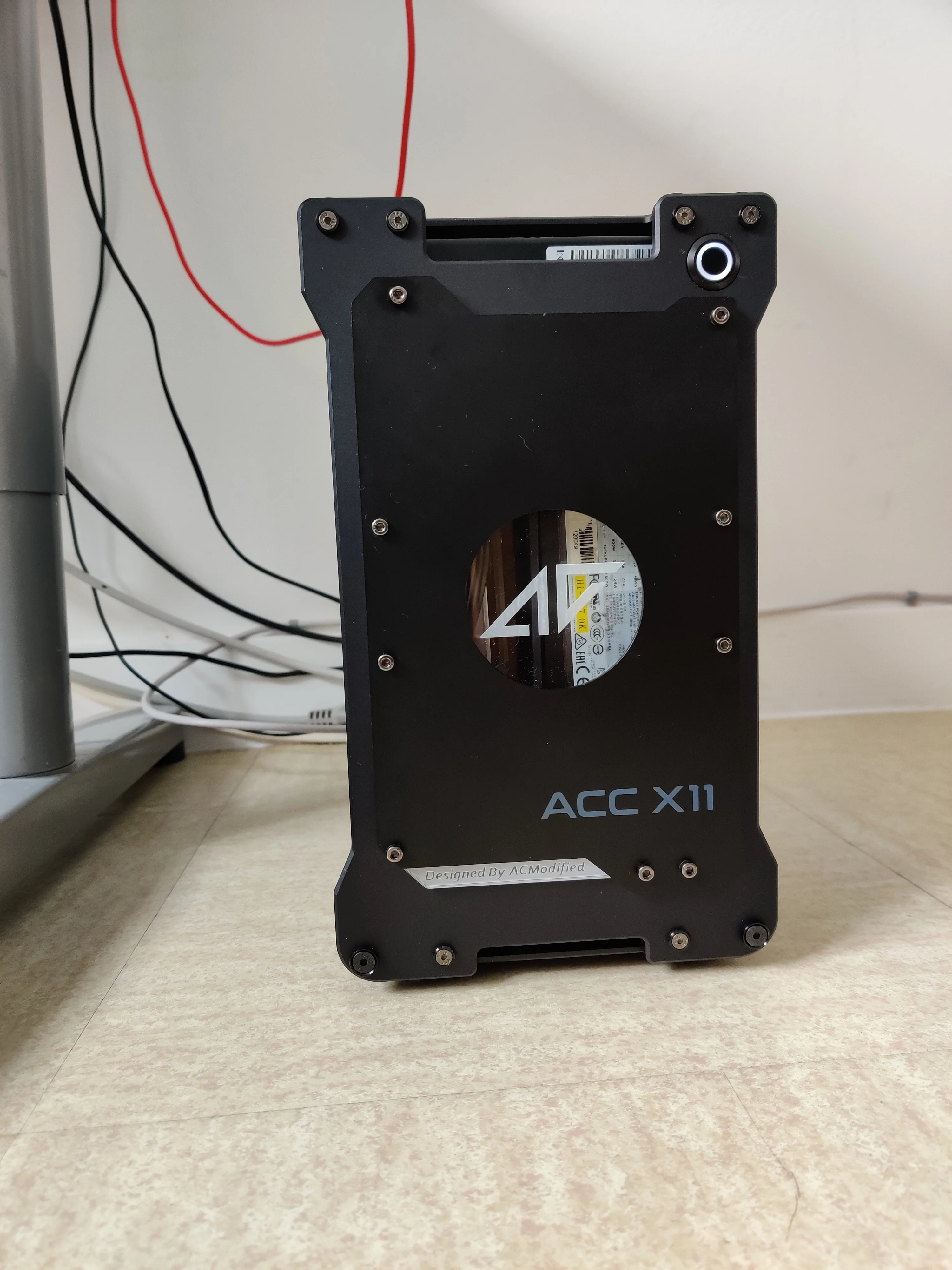 ACC X11 ITX A4 MINI Case ,Support Custom Liquid Cooling