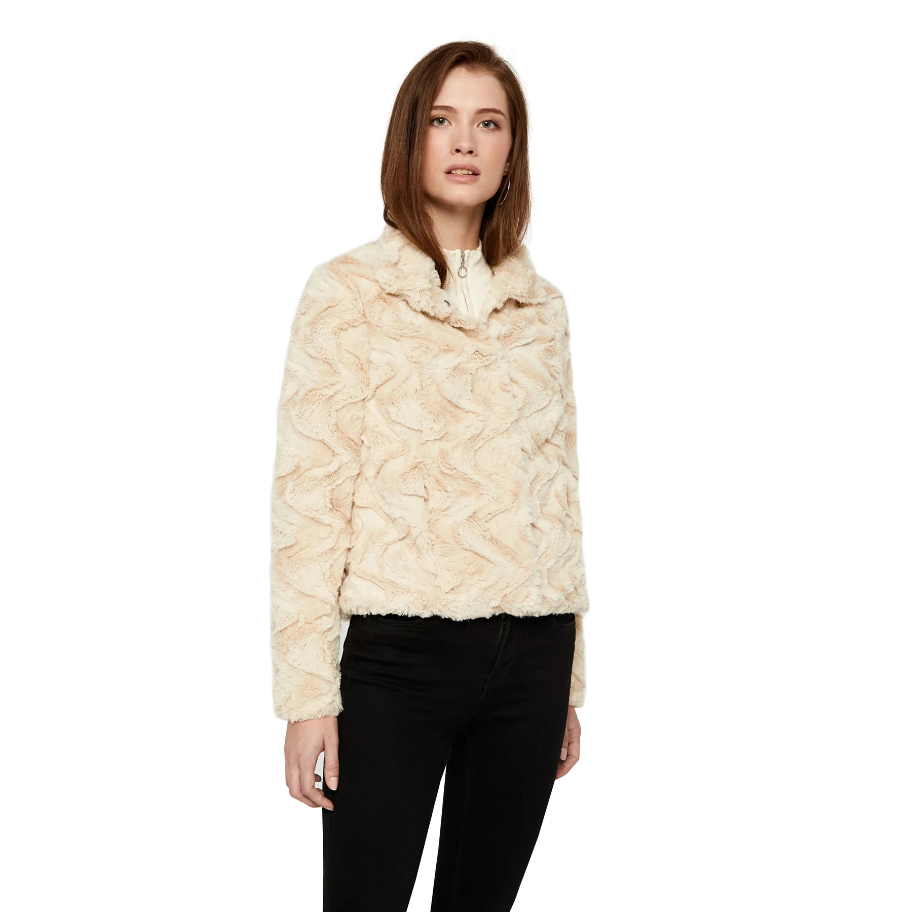 Женское меховое пальто Vero Fashion vmkurl 10194645 | Женская одежда