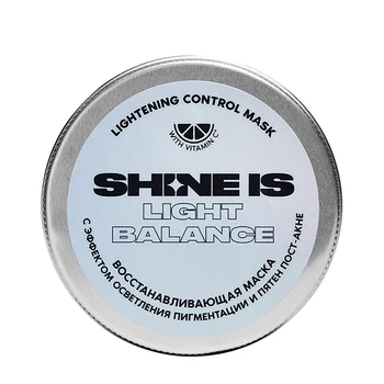 

Mask for face shine is lightening Control Mask