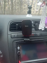 Soporte para teléfono Baseus Universal gravedad para coche soporte de ventilación de aire para iPhone Redmi Note 7 soporte para Smartphone