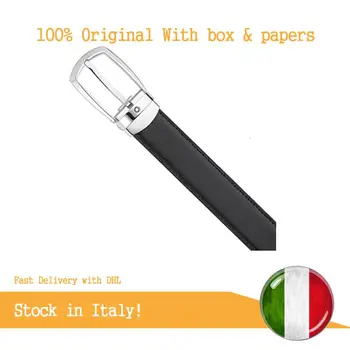 

Montblanc Classic - Cintura in Pelle, da Adulto, 120 cm, Colore: Nero/Marrone