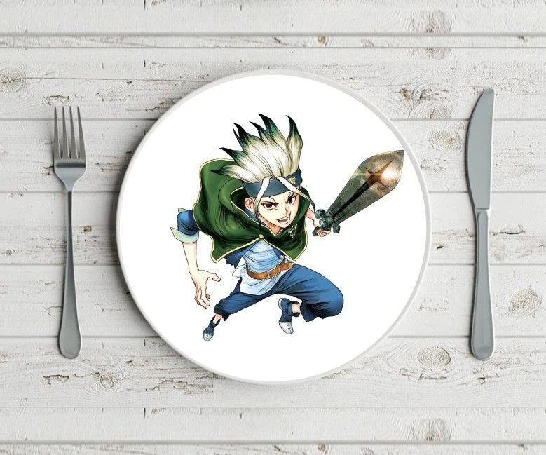 Plate Dr Stone Dr Stone 12 Dishes Plates Aliexpress