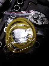 Tubo de goma de látex Natural, catapultas elásticas de 1m, banda con tubos para caza, Camping, tirachinas, herramienta de arco