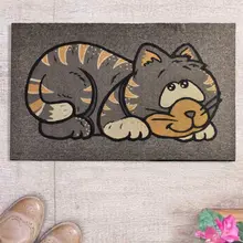 Дверной коврик-Дверной Коврик для помещений-Дверной матовый резиновый матовый-Дверной Коврик для помещений | Gatto 45X70 см