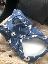 Cute Print Small Dog Hoodie Coat Winter Warm Pet Clothes for Chihuahua Shih Tzu Sweatshirt