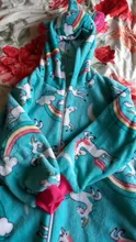 Pajamas Sleepwear Licorne-Jumpsuit Unicorn Oneises Girls Kids Children Flannel Boys 