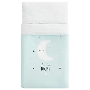 

Pekebaby Sack Norse cotton covers removable HELLO MOON