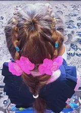 50 Uds. Para el cabello de colores ajustables de cuentas, 8x9mm, mezcla de cuentas de colores, cuentas rastas ajustables, anillos trenzados para el cabello, Clips para Accesorios para peinados de tubo