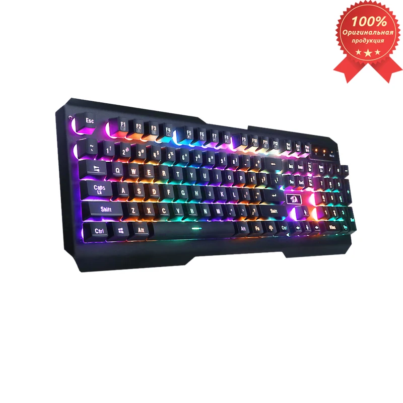 Клавиатура проводная Redragon игровая Centaur2 RU RGB подсветка черная Defender | Компьютеры и