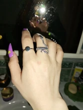 2020 Punk Retro anillo de serpiente para hombres y mujeres exagerado antiguo plateado ajustable anillos de apertura hombre joyería