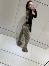 Rompers Bodysuits Long-Sleeve Julissa Mo Backless Casual Women Turtleneck Streetwear