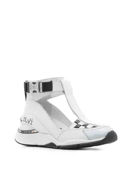 

ILVi-Genuine Leather Handmade Alis Women's Sneaker Silver White Women Shoes 2020