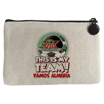 

Purse spoof baby Yoda my soccer team we Almeria