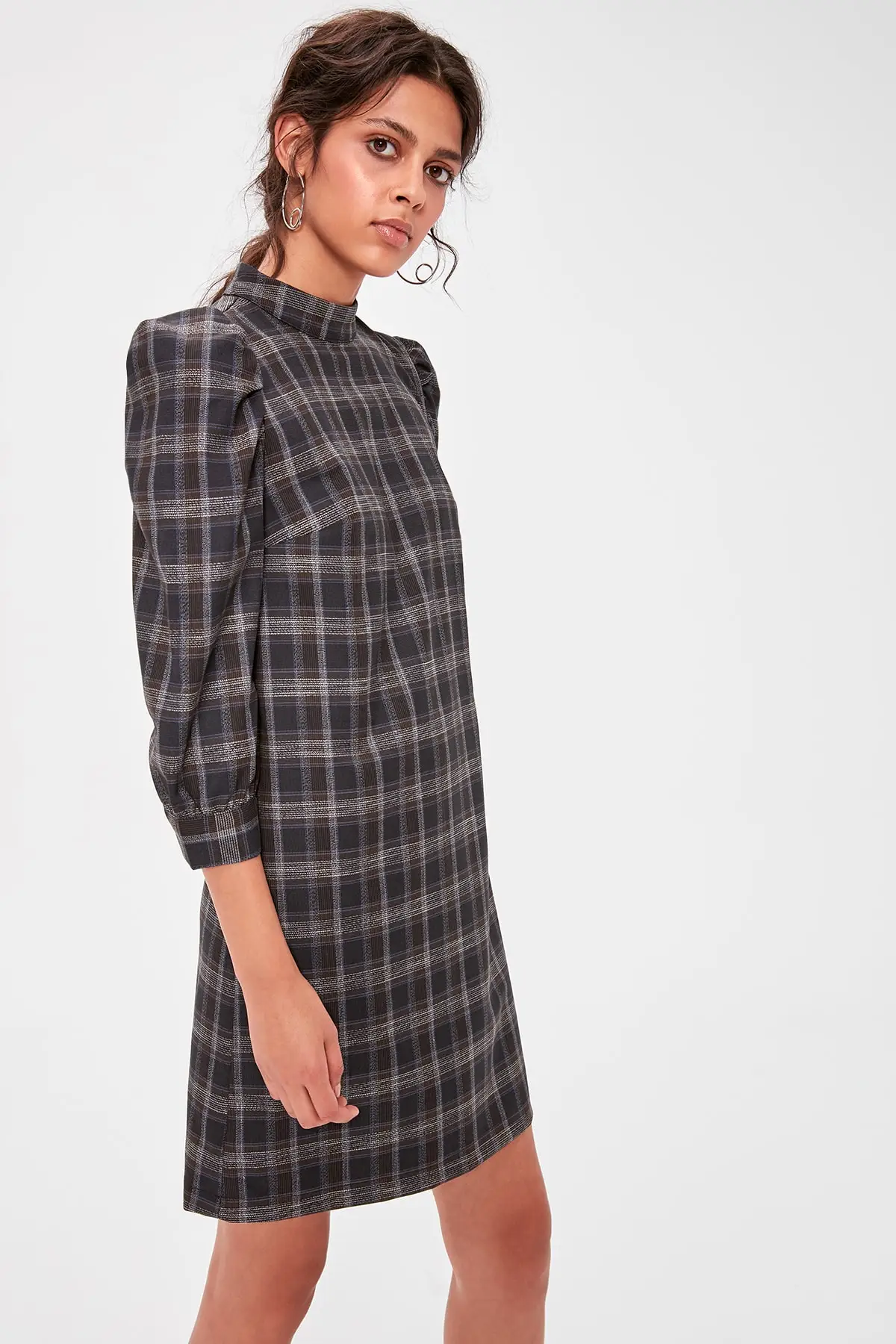 Goede Trendyol Multicolour Schouder Detail Jurk TWOAW20EL1345