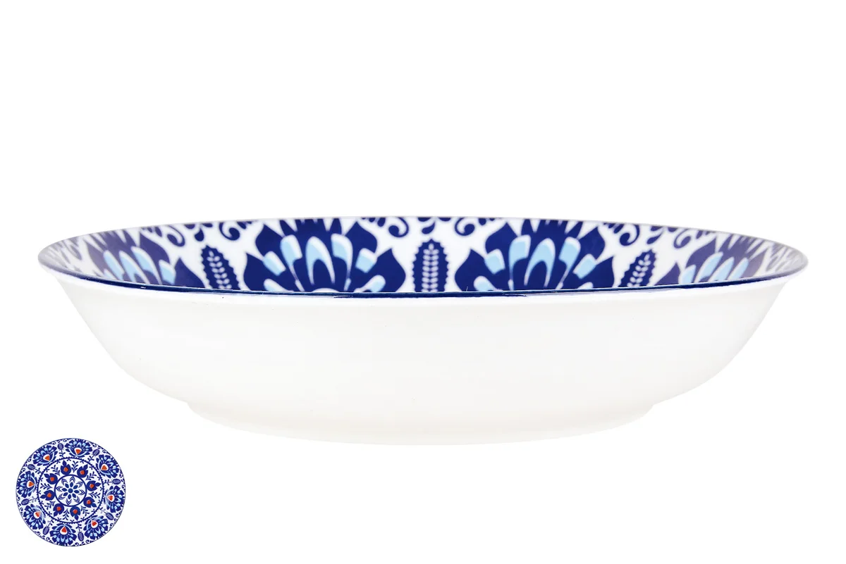 Plate deep 20 cm флорет | Дом и сад
