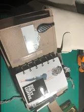 Carpeta de anillos en espiral de Metal A7, Clip con tornillos para 2 pares de diario, cuaderno, carpeta estilo Agenda, carpeta de archivos