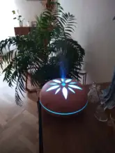 Essential-Oil-Diffuser Air-Humidifier Led-Lights Wood-Grain-Aroma-Diffuser Ultrasonic