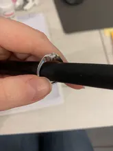 Austríaco cúbico Zirconia de compromiso/anillos para boda para las mujeres oro Color de rosa de la marca de moda de la joyería para las mujeres DWR239