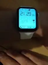 Reloj inteligente W46 de 44MM/40MM, reloj inteligente personalizado con pantalla grande de 1,75 pulgadas y carga inalámbrica