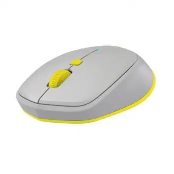 

BLUETOOTH MOUSE LOGITECH M535 GRAY-OPTICAL SENSOR PRECISION LASER-REACH 10 METERS-CURVED SHAPE COATED