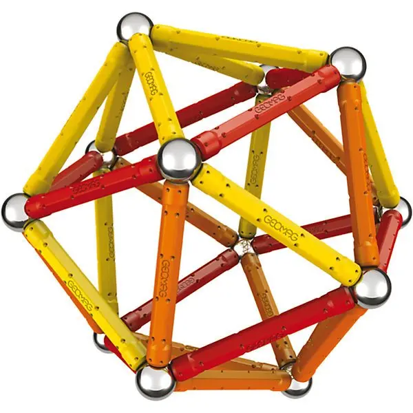 Магнитный конструктор Geomag Color, 64 детали