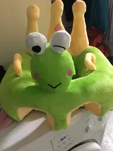 Funda de asiento de apoyo para sofá de bebé, silla de felpa para aprender a sentarse, cuna de nido cómoda, lavable, sin relleno