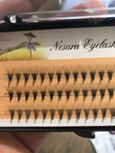 60 paquete Pestaña de visón Natural de la extensión del 3D ruso Volumen de pestañas individuales 20D de pestañas de injerto maquillaje cilios