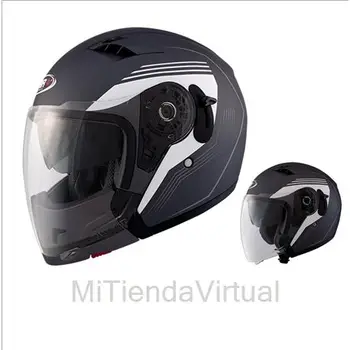 

HELMET DETACHABLE FRONT SHIRO SH-414 SOUL MATTE WITH GLASSES